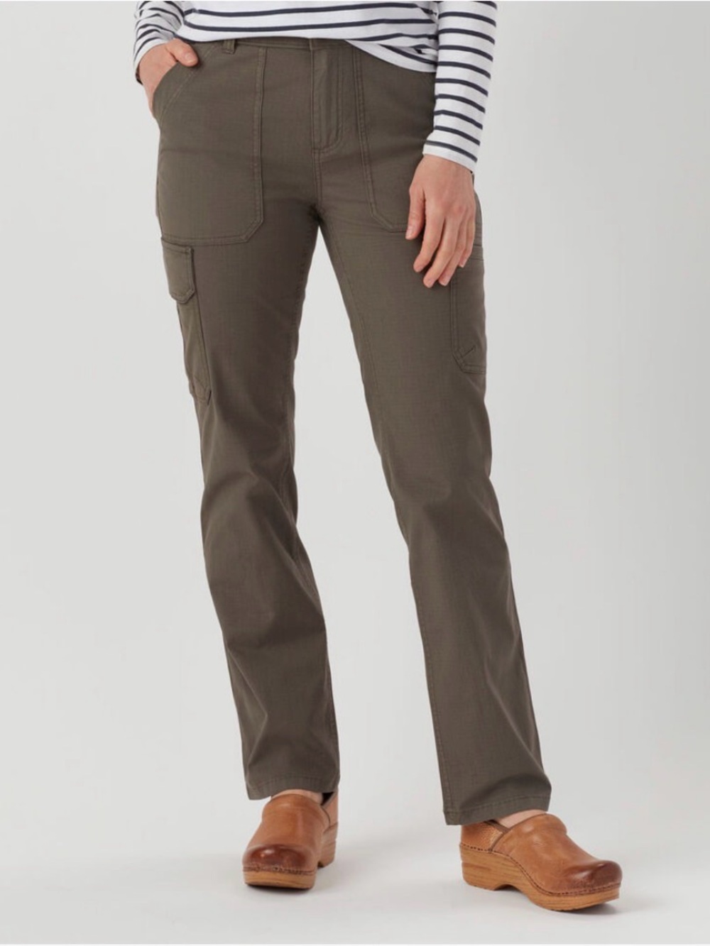 Duluth Utility Straight-Leg Pants DARK BLUE Size 6 Regular